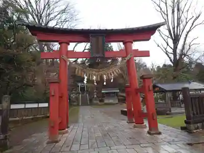 青海神社の鳥居