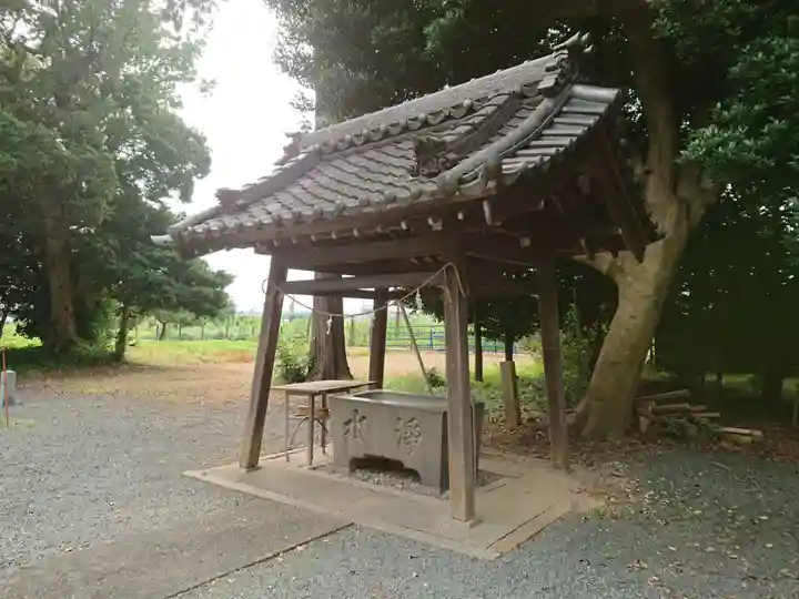 多美河津神社の手水舎