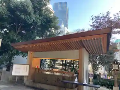 乃木神社の手水舎