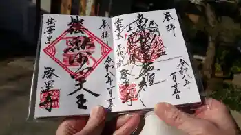 啓運寺の御朱印 2026年01月