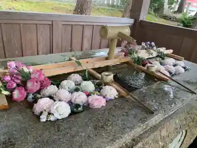 重蔵神社の手水舎
