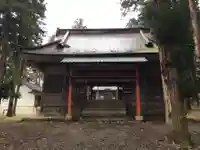 高杜神社の山門・神門