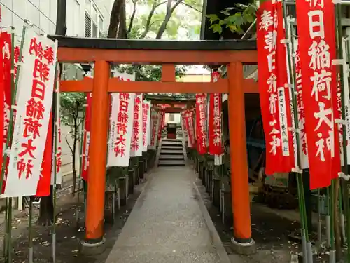 朝日神社の鳥居