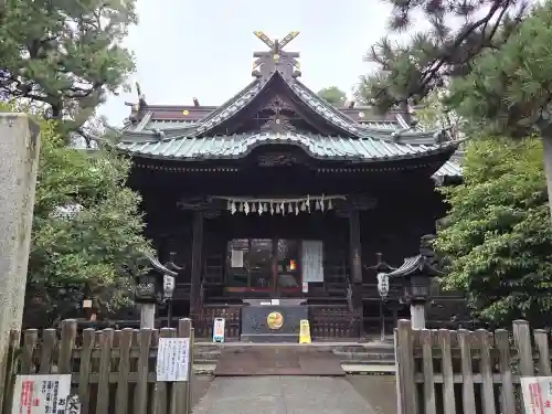 荏原神社の本殿・本堂
