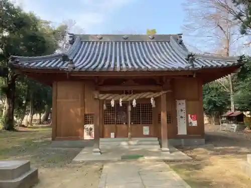 日招八幡大神社の本殿