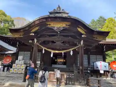 武田神社の本殿・本堂