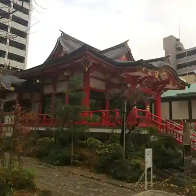 成子天神社の本殿・本堂