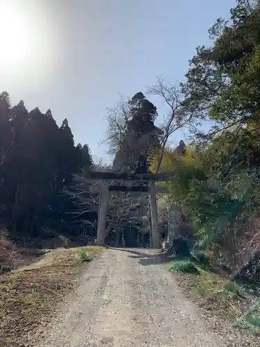 矢口神社の鳥居