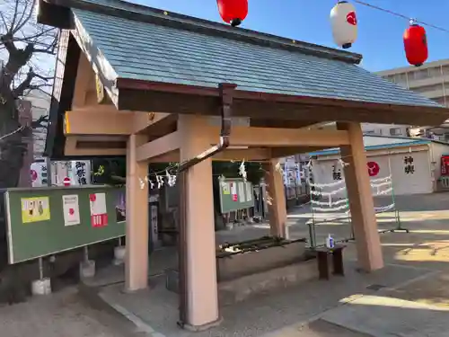 三津神社の手水