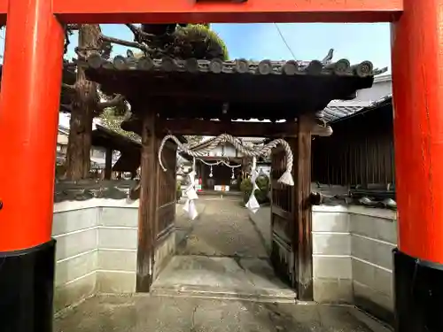 飛鳥神社の鳥居