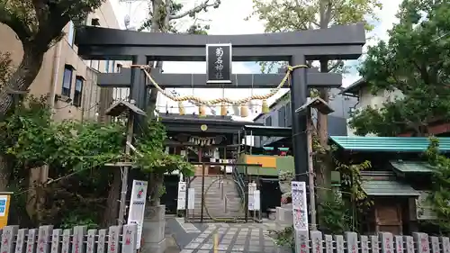 菊名神社の鳥居