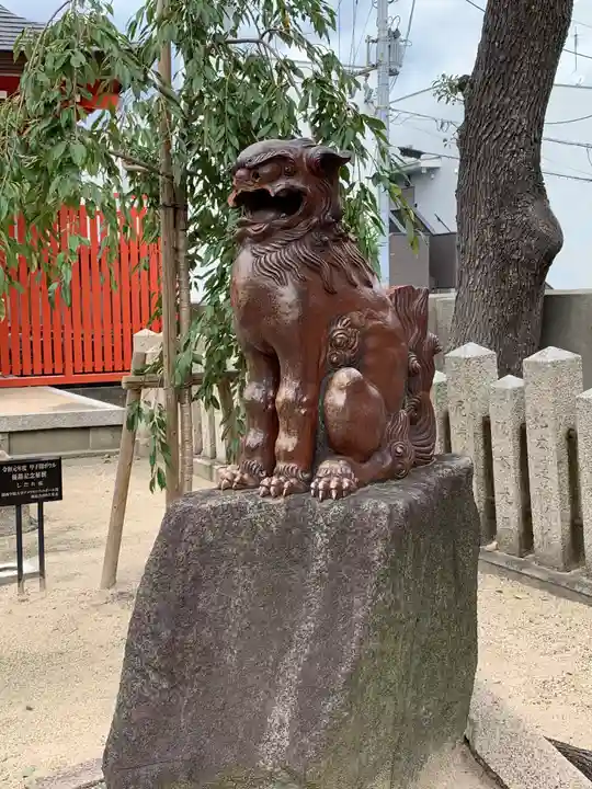 貴布禰神社の狛犬