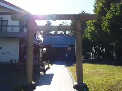 神明神社の鳥居