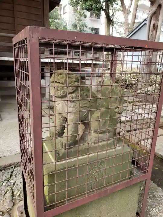 熊野神社の狛犬