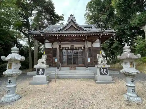 菅原社の本殿・本堂