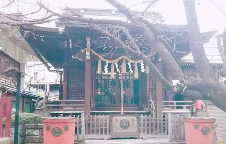柳森神社の本殿・本堂