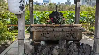 寛永寺不忍池弁天堂の手水舎