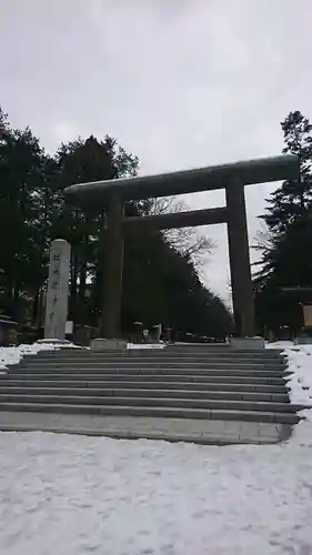 北海道神宮の鳥居