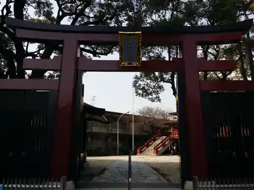 茨住吉神社の鳥居