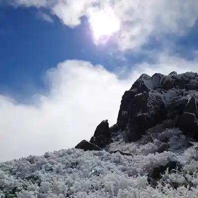 早池峰神社の周辺