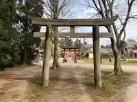 女化神社の鳥居