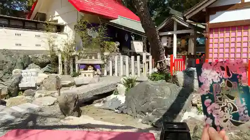 別小江神社の庭園