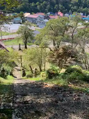 春日神社の景色