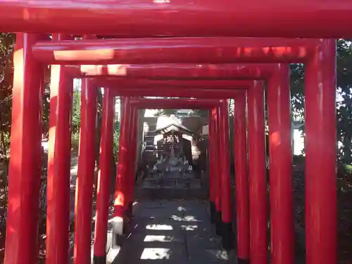 鎮守氷川神社の鳥居