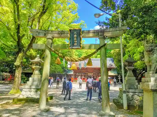 不乗森神社の鳥居