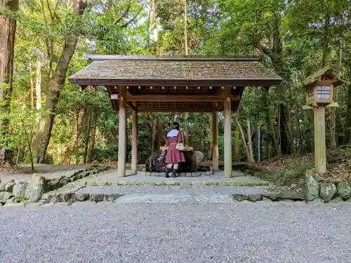 倭姫宮（皇大神宮別宮）の手水舎