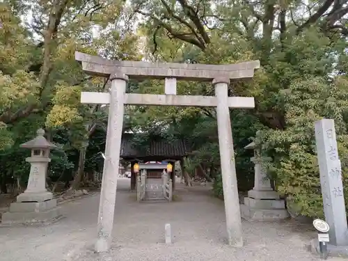 清洲山王宮　日吉神社の鳥居