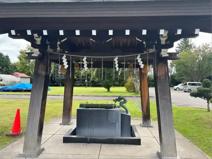 美瑛神社の手水舎
