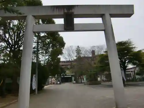 大杉天祖神社の鳥居