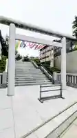駒込妙義神社の鳥居