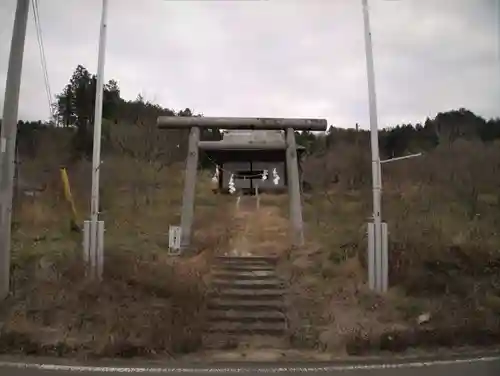 湯前八幡宮の鳥居