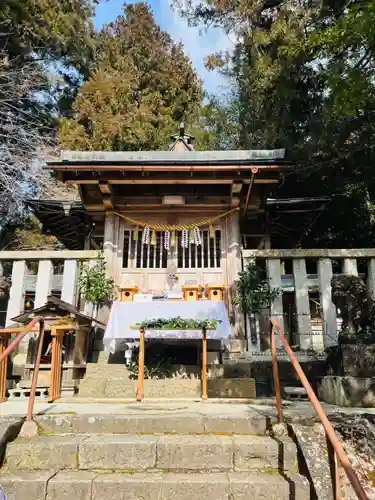 天鷹神社の本殿