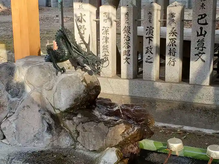 英賀神社の手水舎