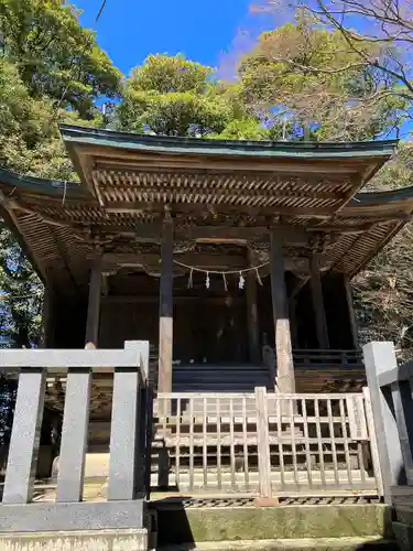 天津神社の本殿・本堂