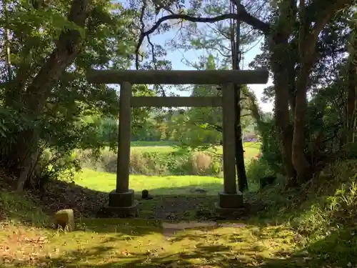 熊野神社の鳥居