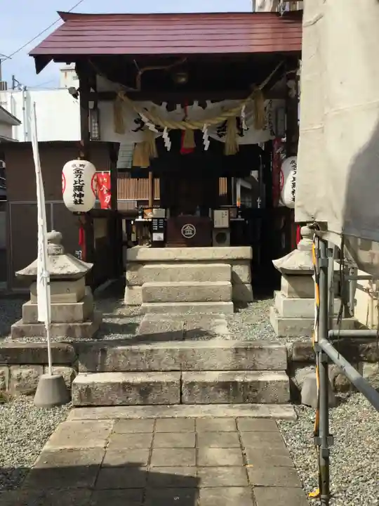 金刀毘羅神社の本殿・本堂