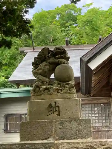 真狩神社の狛犬