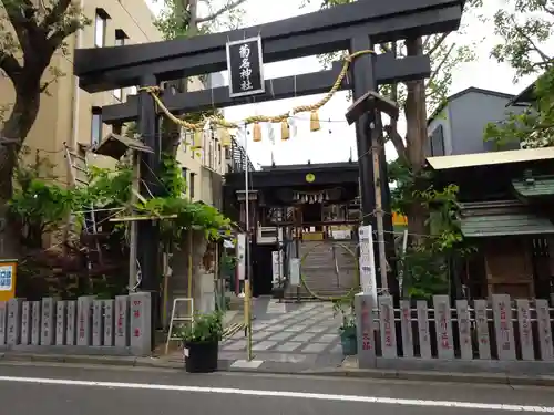 菊名神社の鳥居