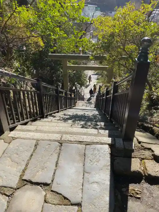 白旗神社(西御門)の鳥居