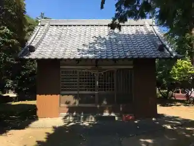 鍬戸神社の本殿