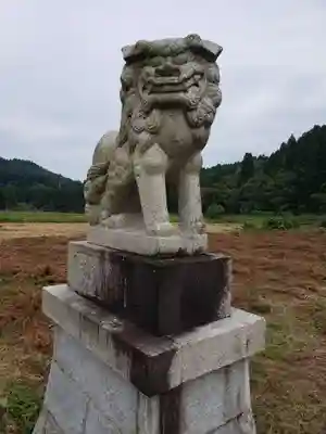 熊野神社の狛犬