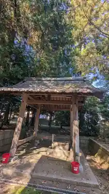 小幡神社の手水舎