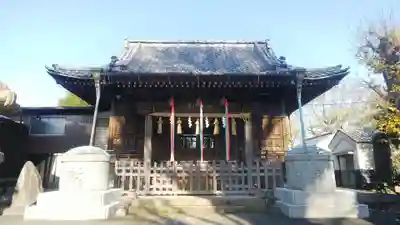 諏訪神社の本殿・本堂