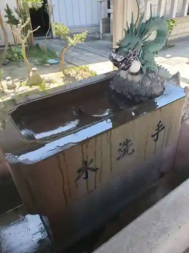 津軽赤倉山神社の手水