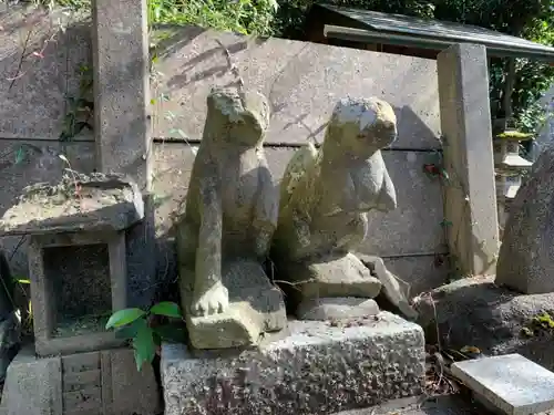 稲荷神社の狛犬