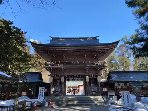 伊佐須美神社の山門